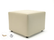 Crofton 62cm Square in Cristina Marrone Ultima Faux Leather with Socket