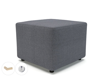 Crofton 62cm Square in Camira Era Fabric with Socket