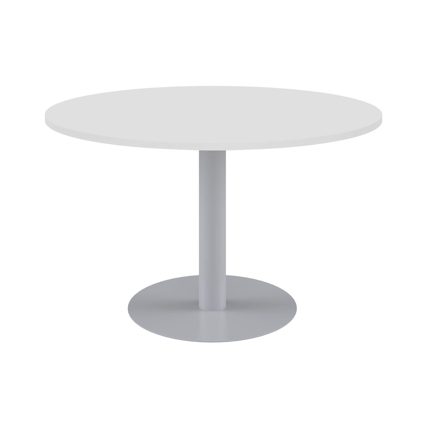 Aztec|Contract|Circular|Meeting Table (FSC)|1000x1000|White