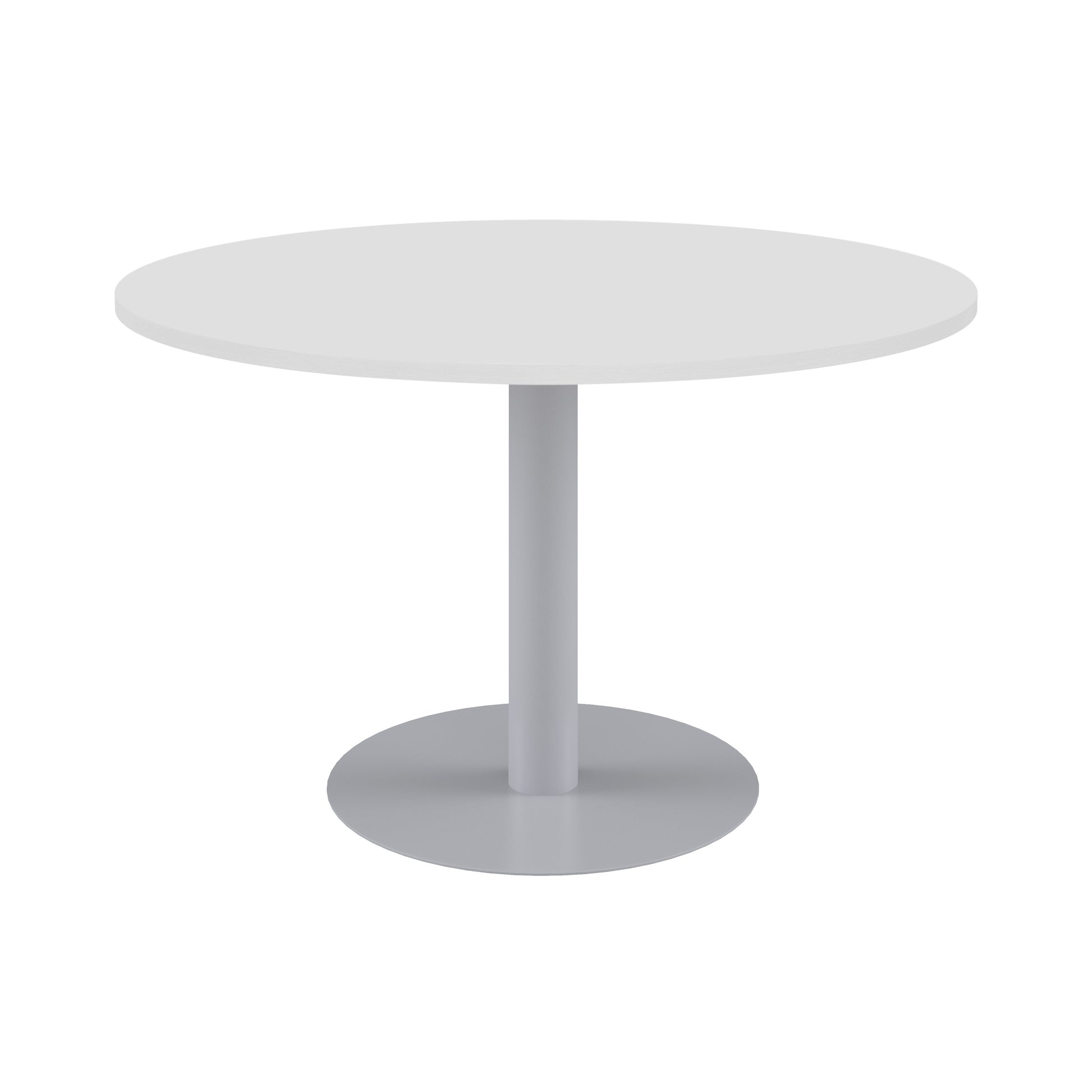 Aztec|Contract|Circular|Meeting Table (FSC)|1200x1200|White