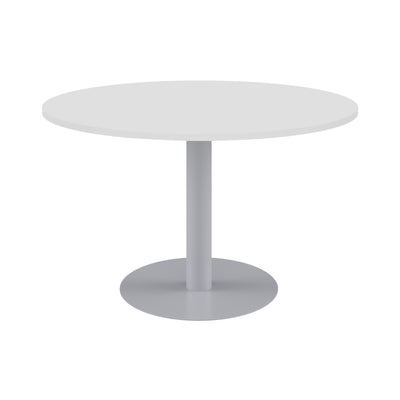 Aztec|Contract|Circular|Meeting Table (FSC)|1200x1200|White