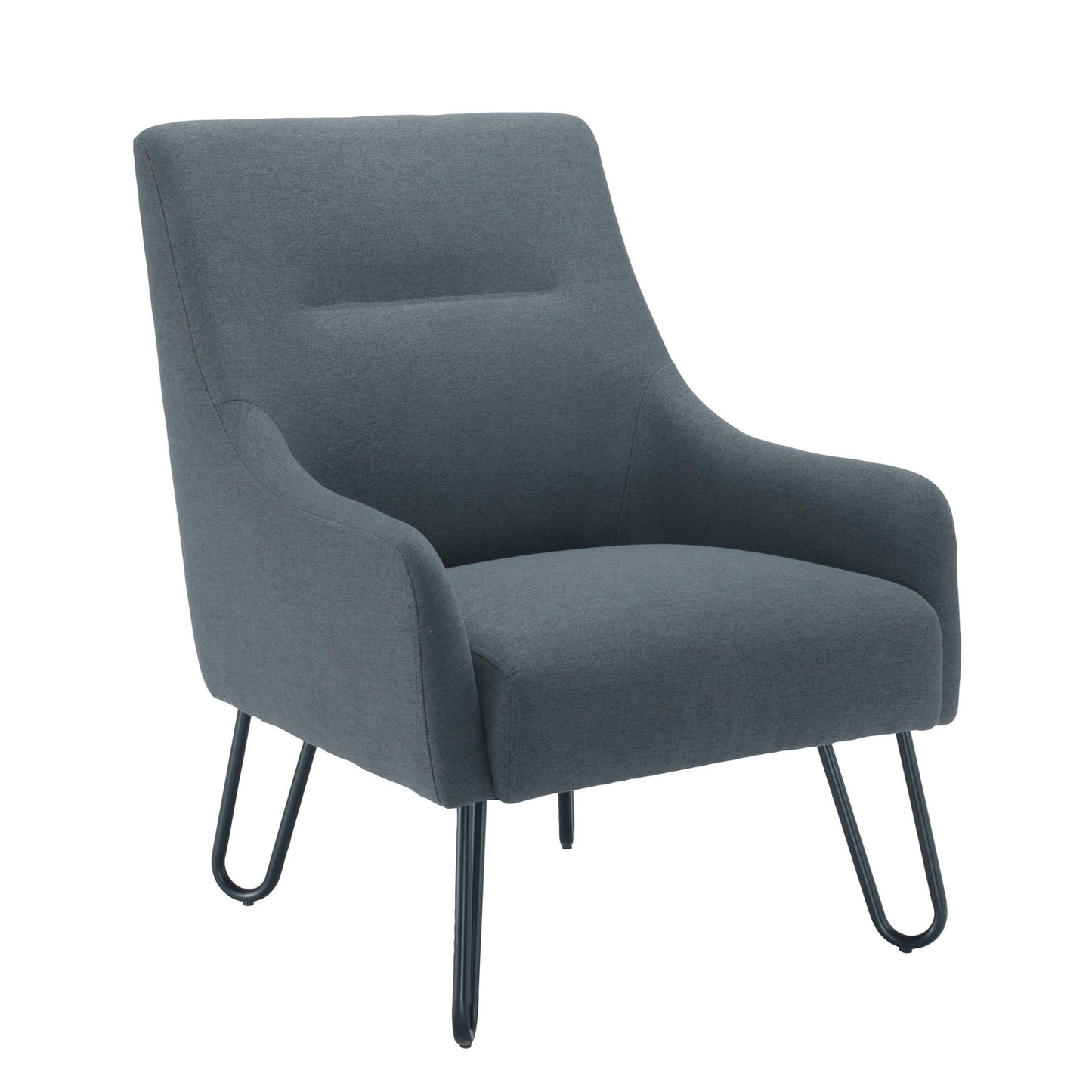 Pearl Reception Chair|Grey