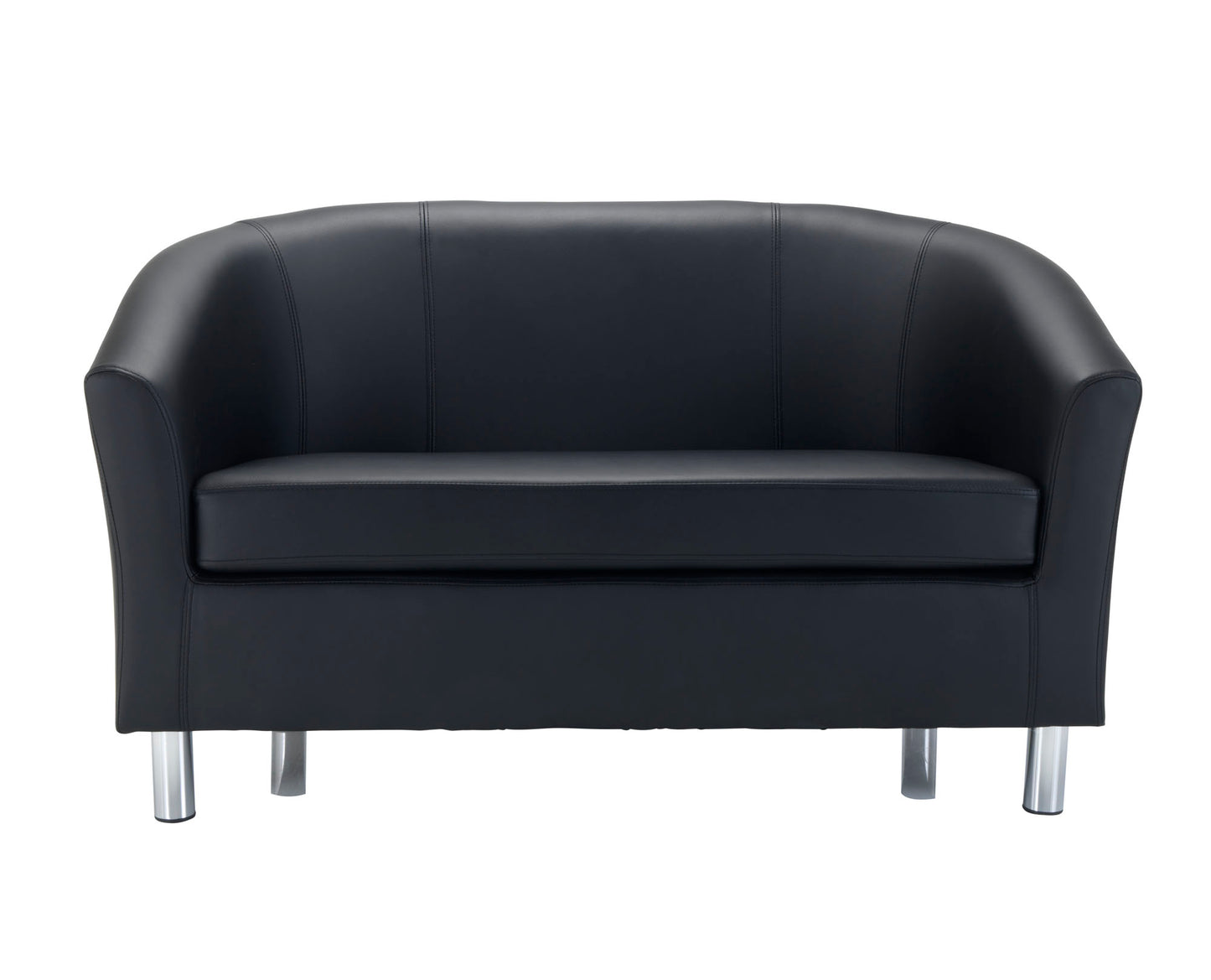 Tub Sofa with Metal Feet