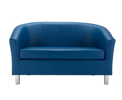 Tub Sofa with Metal Feet