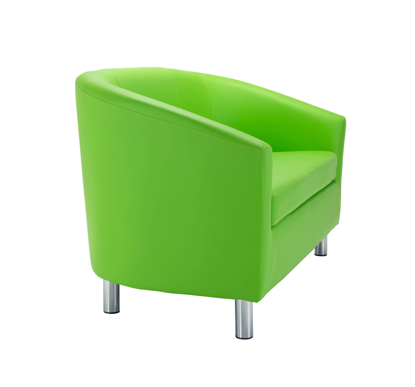 Tub Sofa with Metal Feet