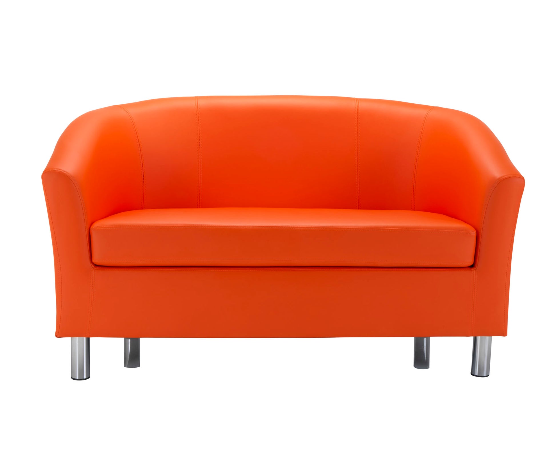 Tub Sofa with Metal Feet