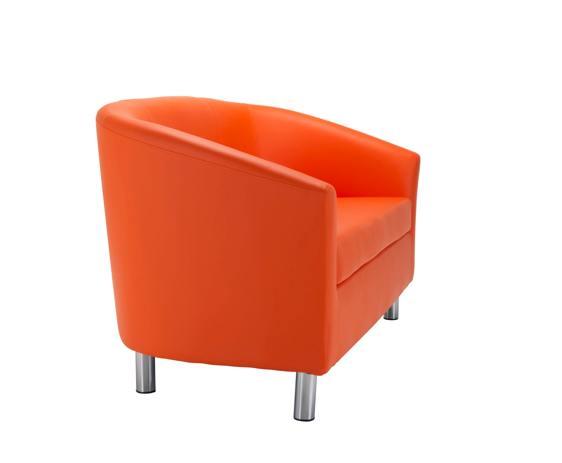 Tub Sofa with Metal Feet
