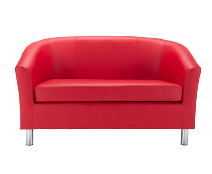 Tub Sofa with Metal Feet