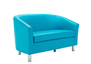 Tub Sofa with Metal Feet