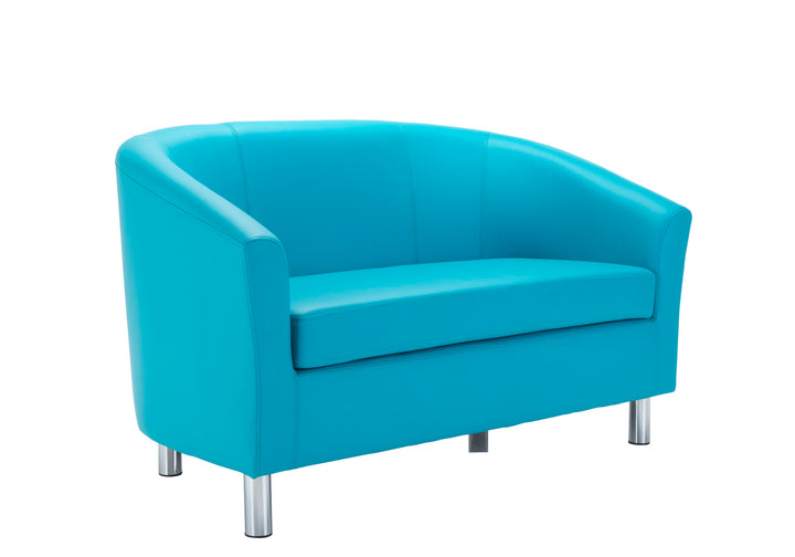 Tub Sofa with Metal Feet