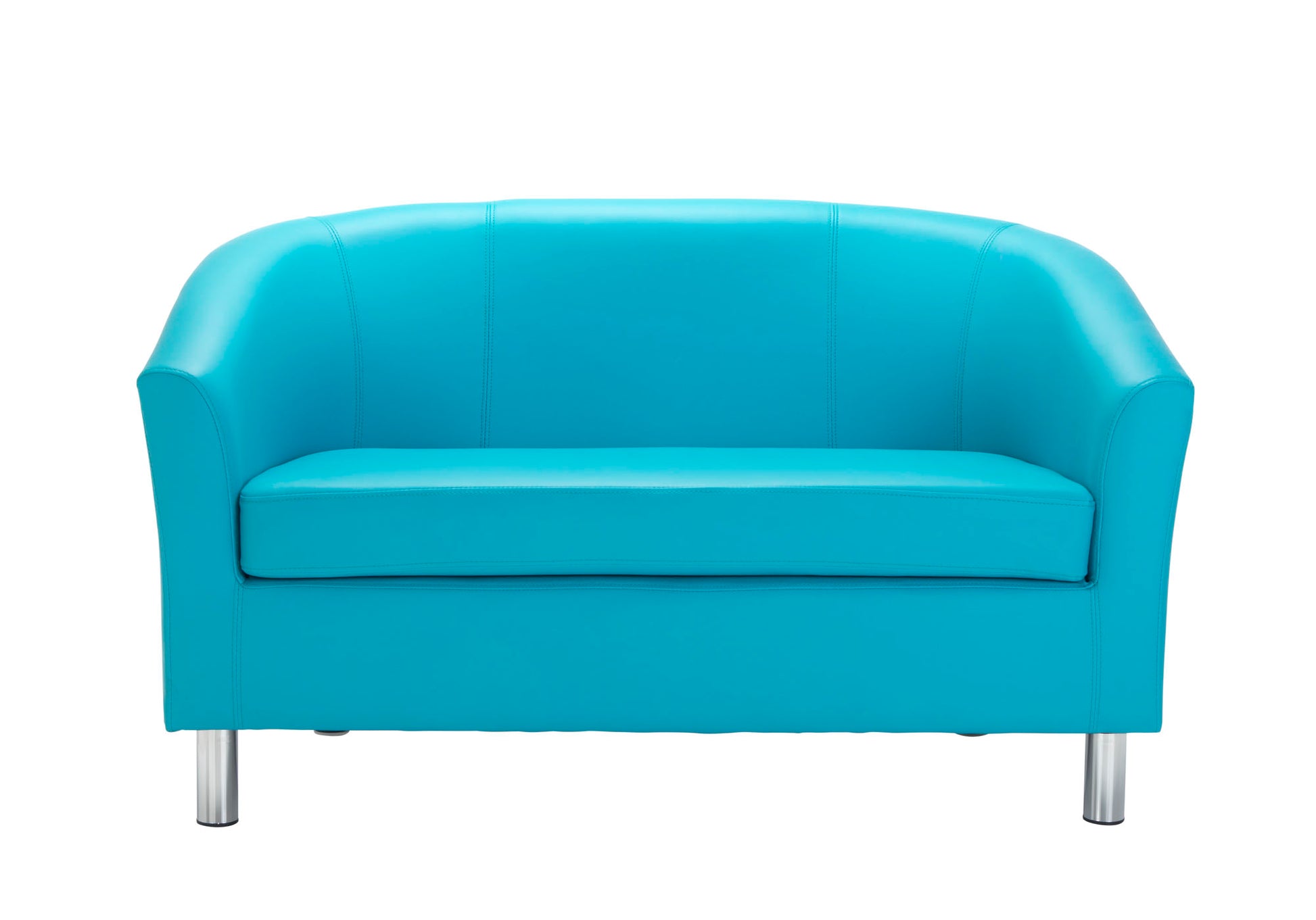 Tub Sofa with Metal Feet