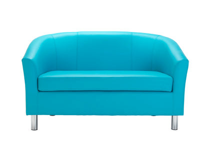 Tub Sofa with Metal Feet