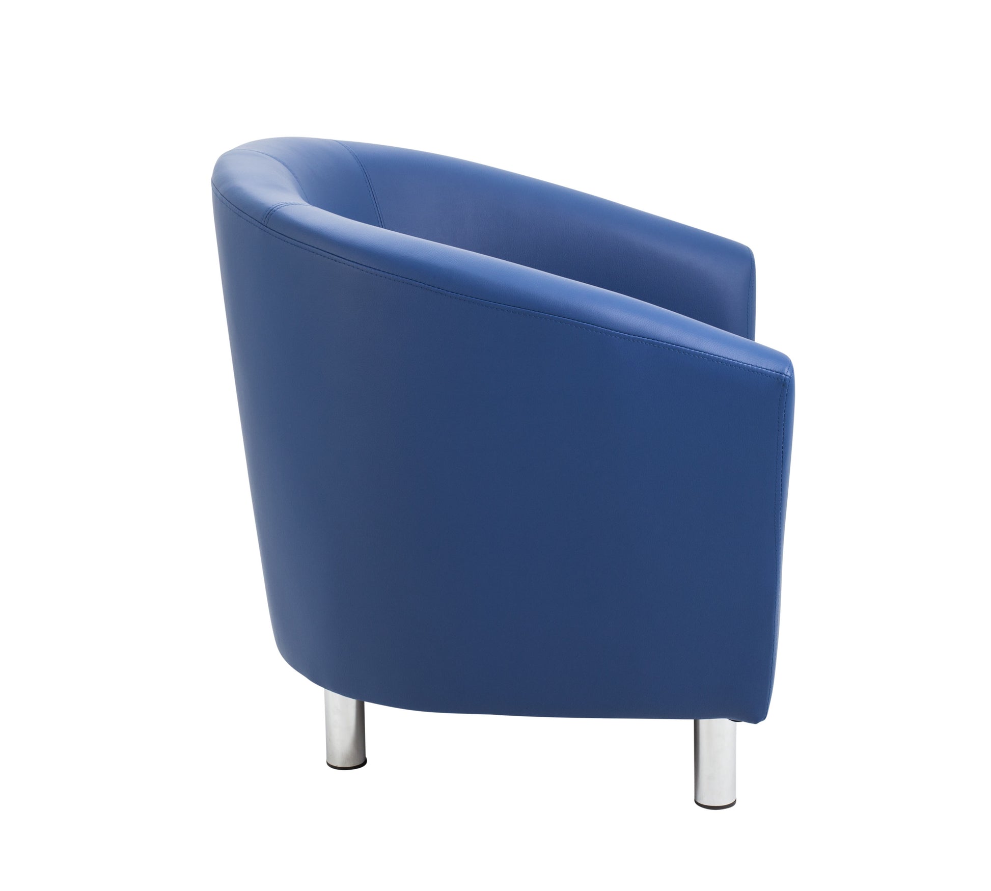 Tub Armchair with Metal Feet