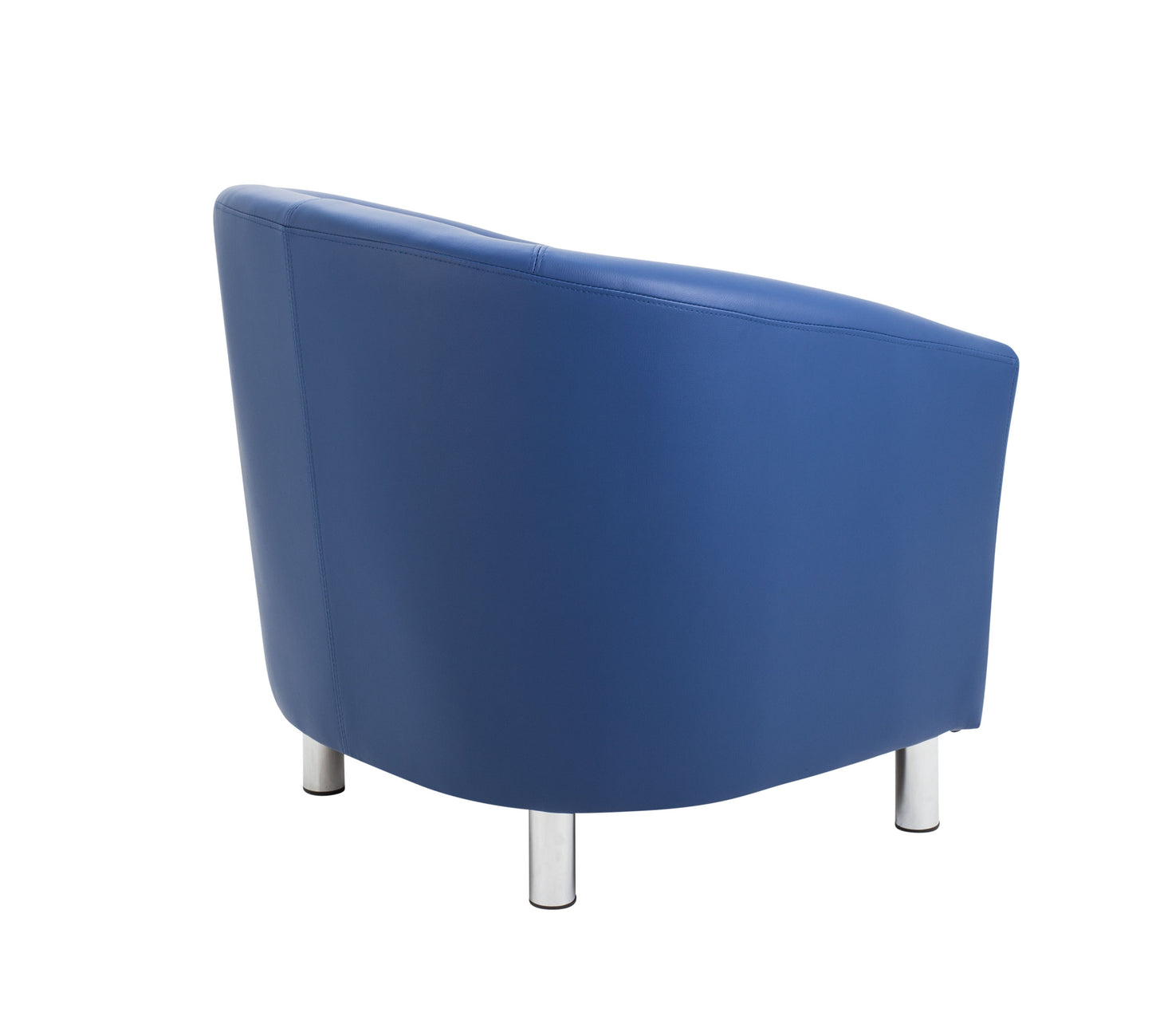 Tub Armchair with Metal Feet