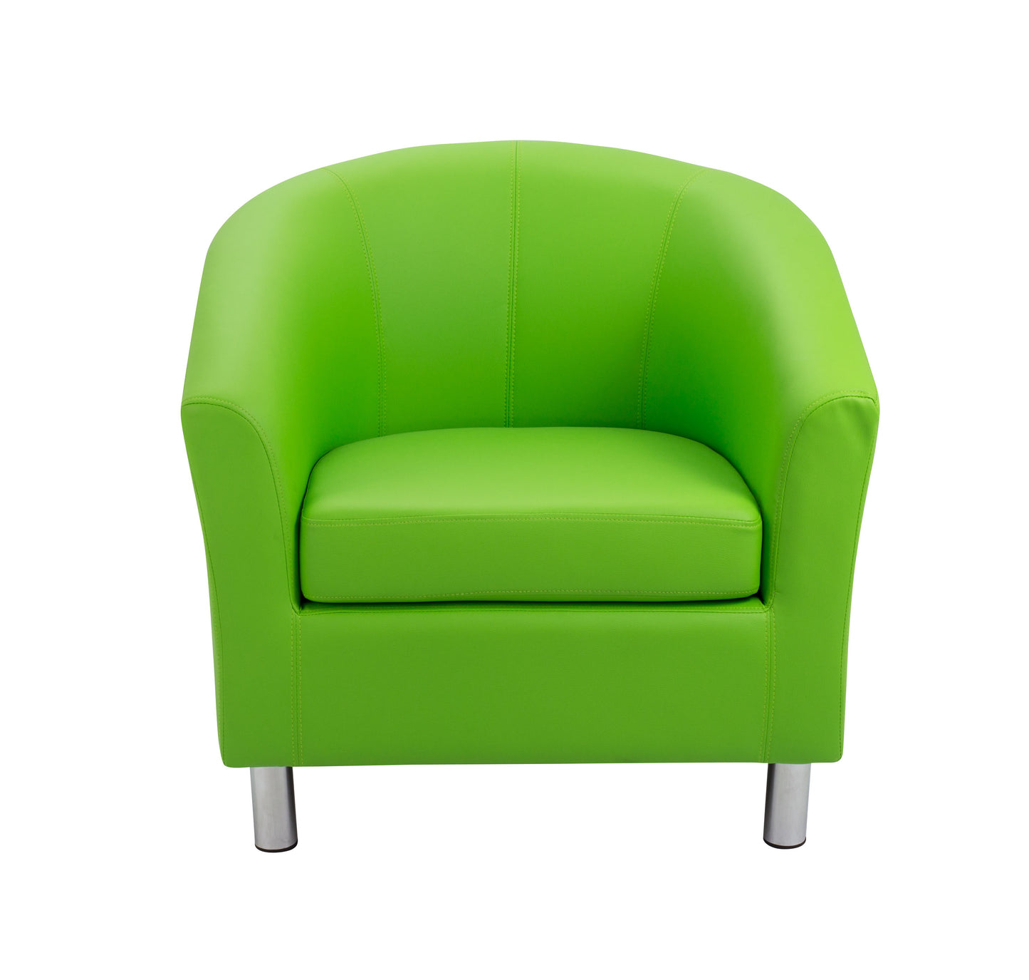 Tub Armchair with Metal Feet