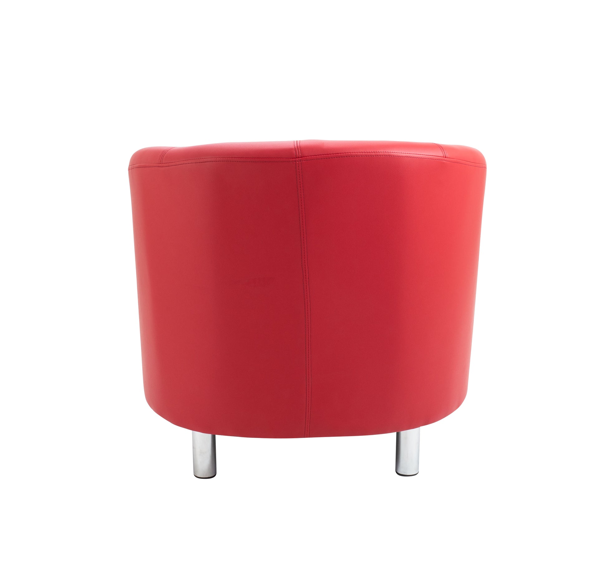 Tub Armchair with Metal Feet