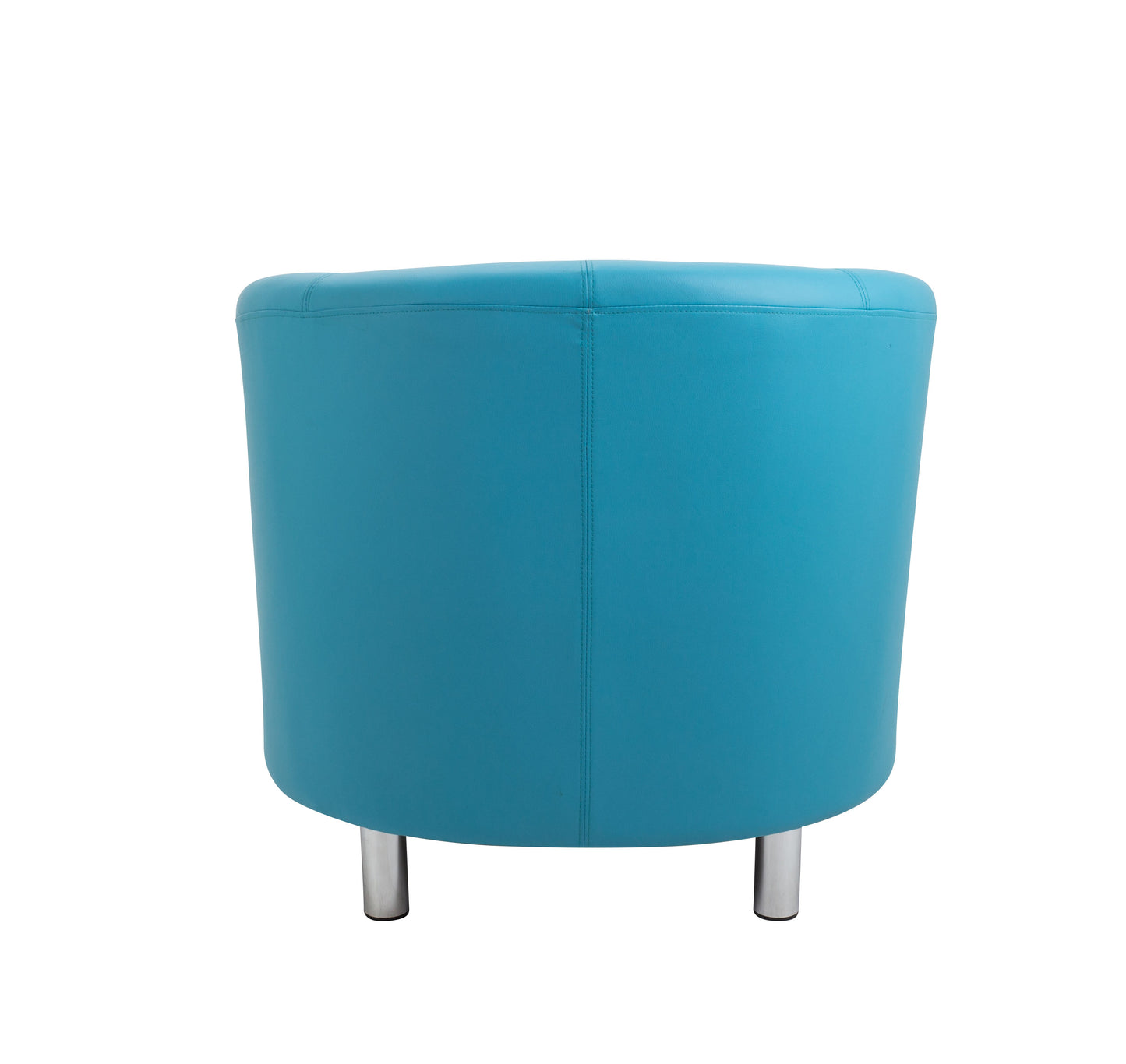 Tub Armchair with Metal Feet