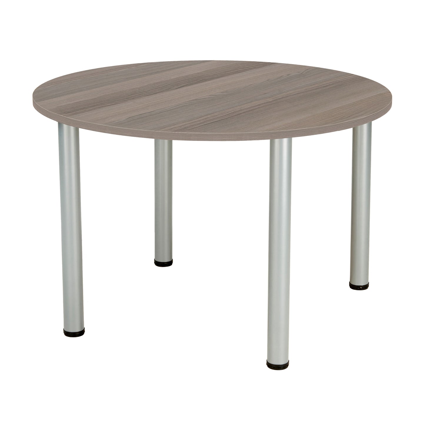 Aztec|Sierra One|Circular|Meeting Table (FSC)|1000x1000|Grey Oak