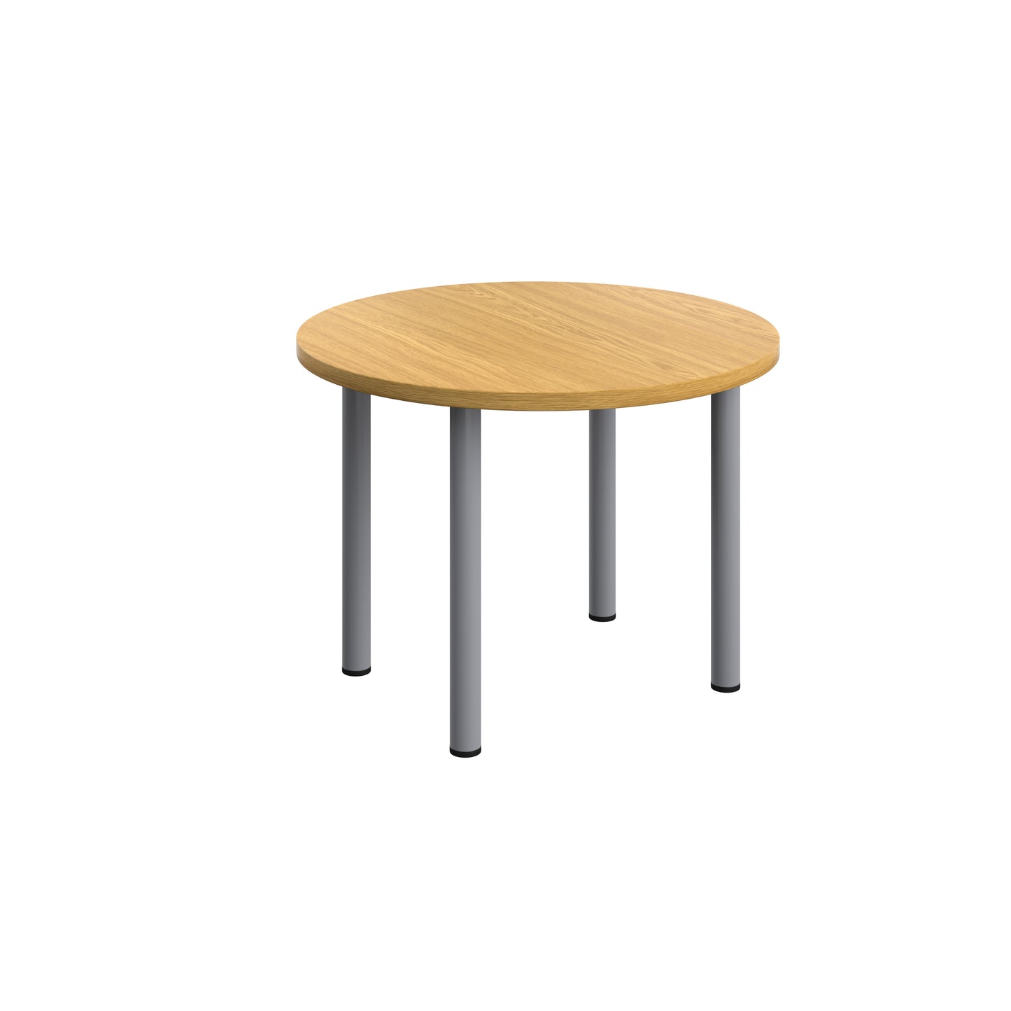 Aztec|Sierra One|Circular|Meeting Table (FSC)|1000x1000|Nova Oak