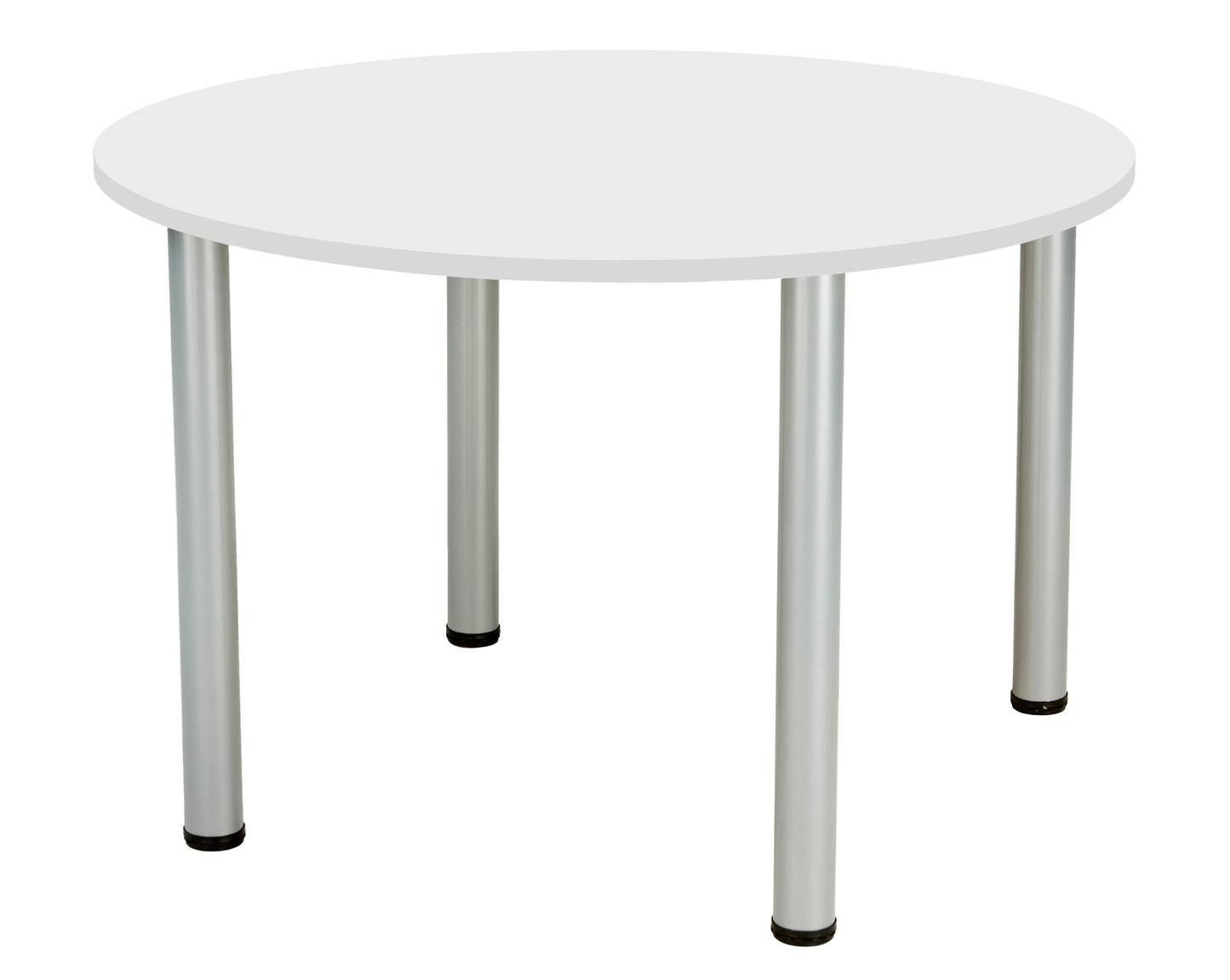 Aztec|Sierra One|Circular|Meeting Table (FSC)|1000x1000|White