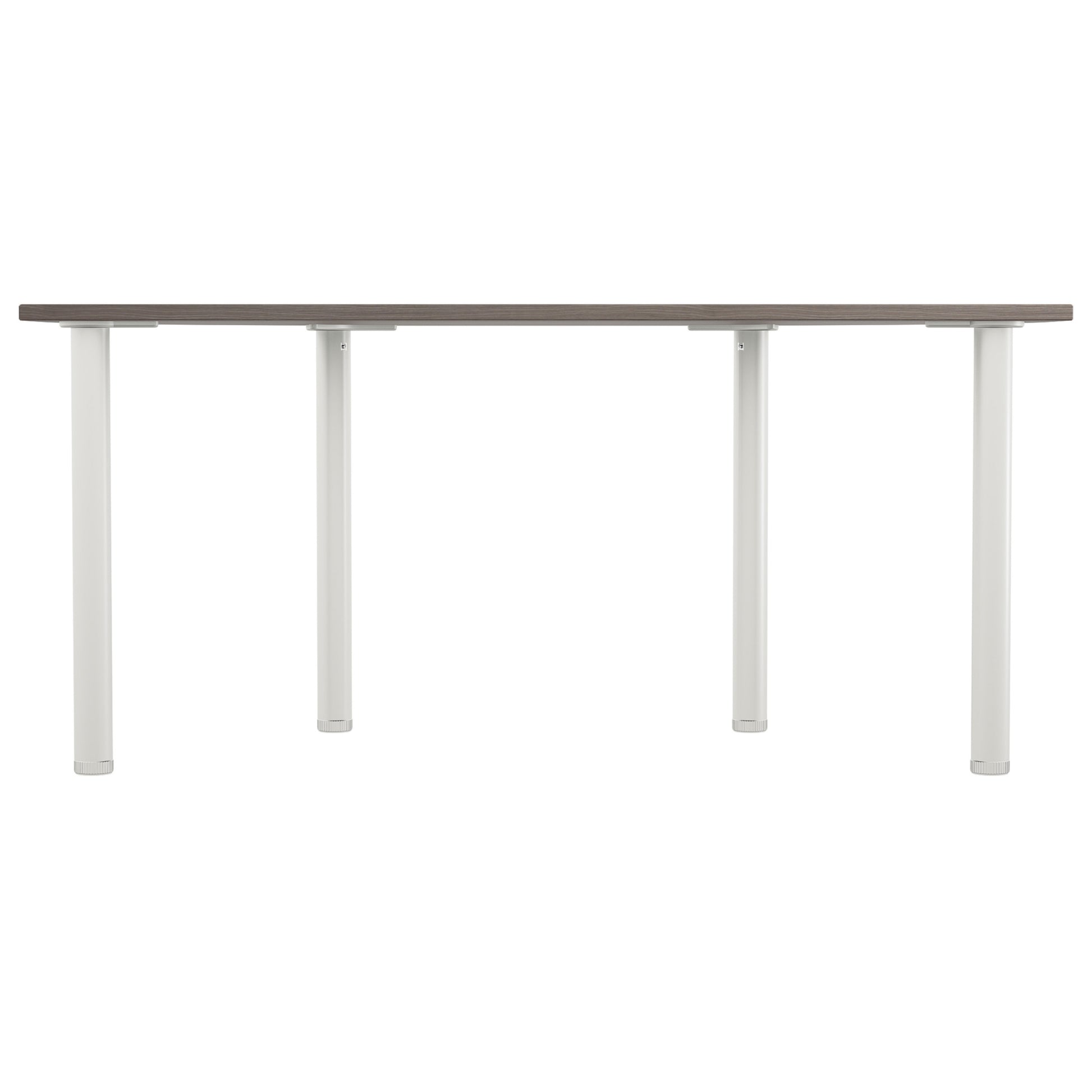 One Fraction Plus Rectangular Meeting Table with D-End (FSC)