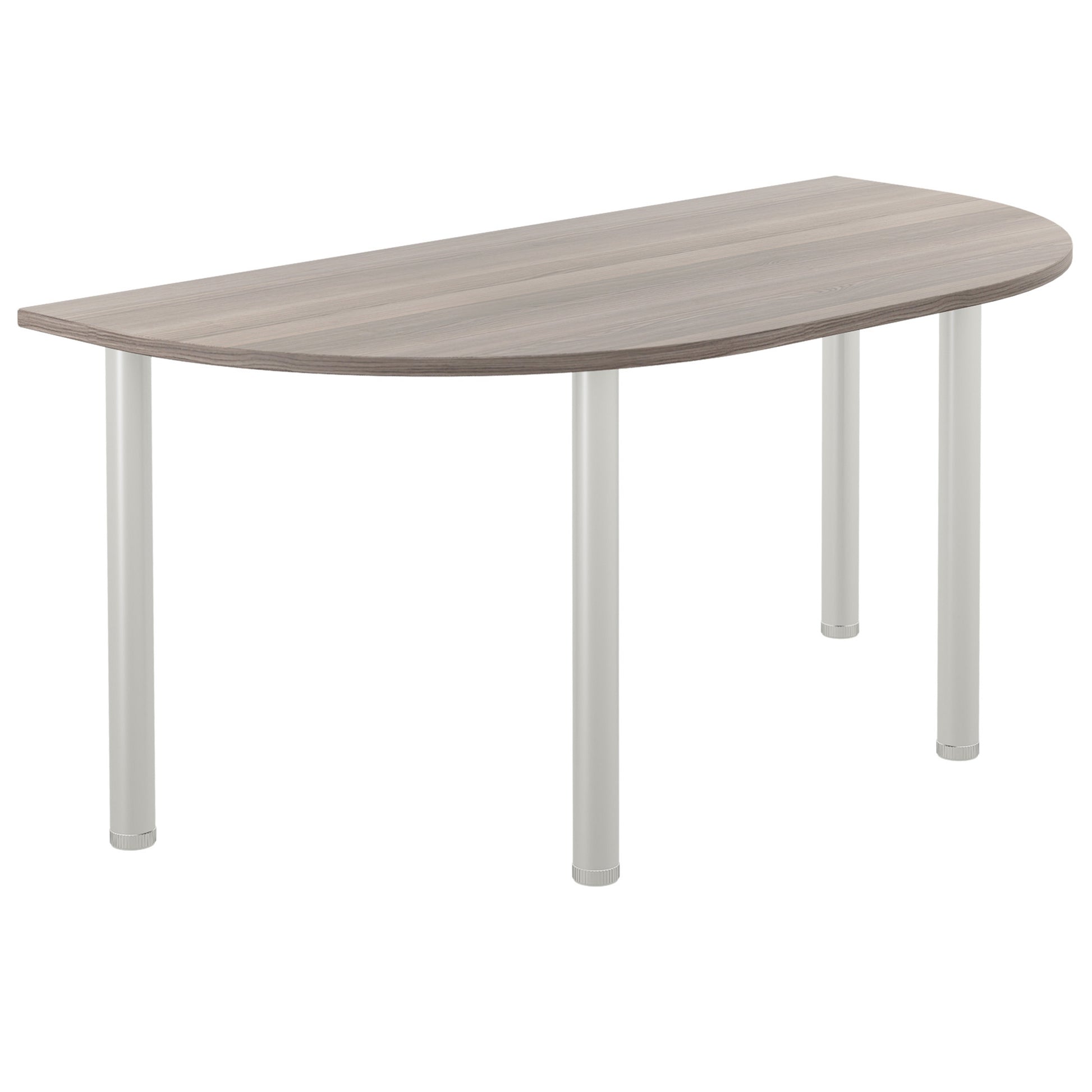 One Fraction Plus Rectangular Meeting Table with D-End (FSC)