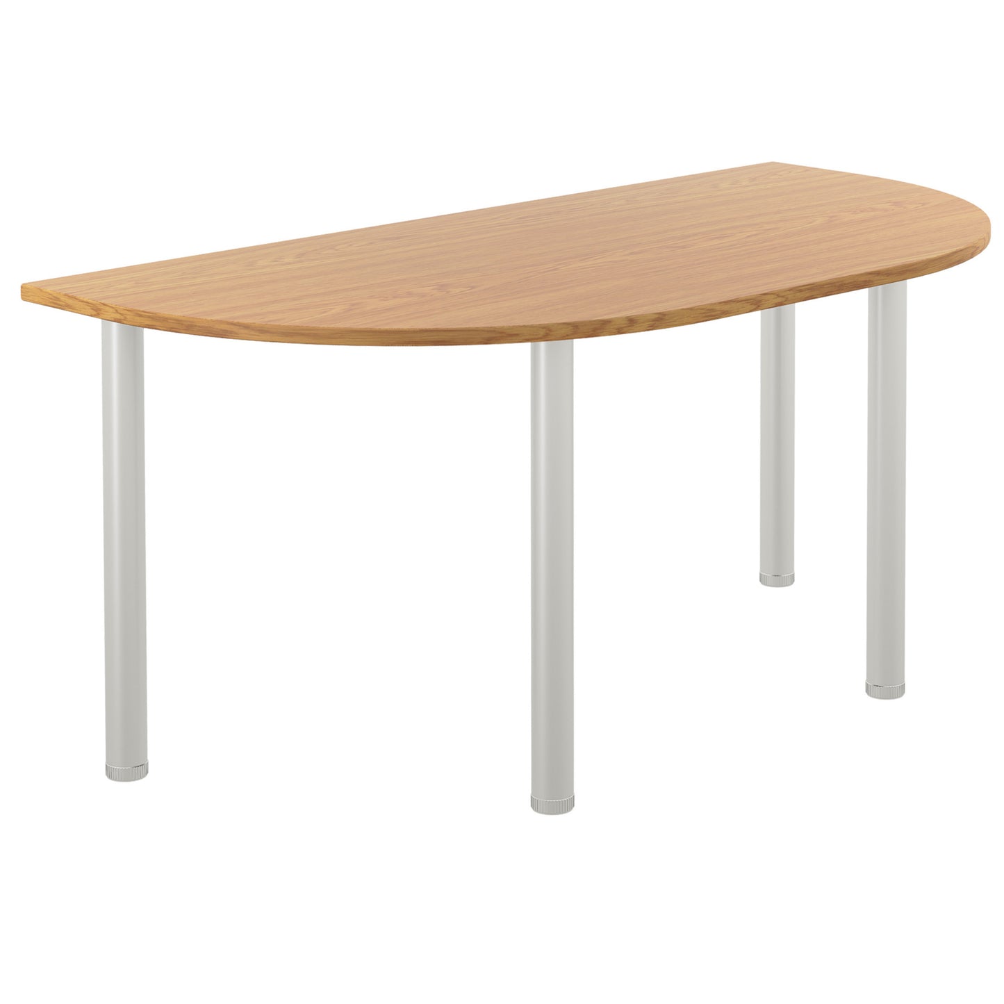 One Fraction Plus Rectangular Meeting Table with D-End (FSC)