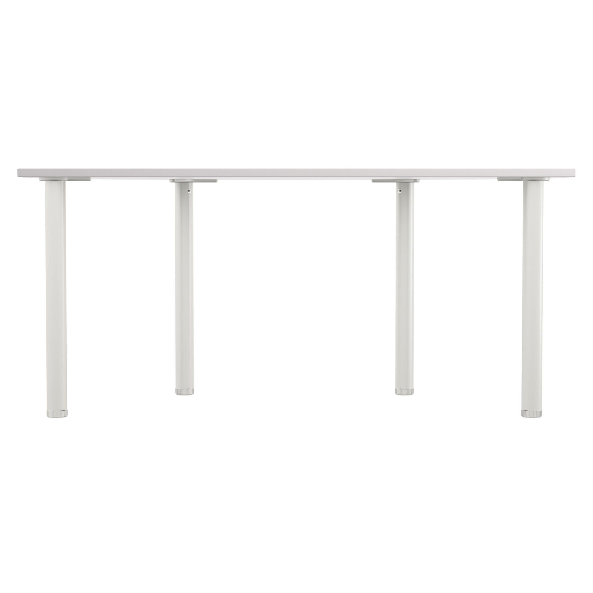 One Fraction Plus Rectangular Meeting Table with D-End (FSC)