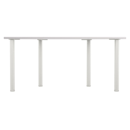 One Fraction Plus Rectangular Meeting Table with D-End (FSC)