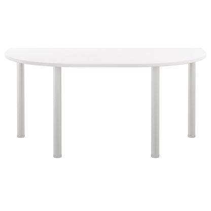 One Fraction Plus Rectangular Meeting Table with D-End (FSC)