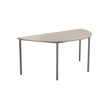 Aztec|Semi-Circular|Multi-Purpose Table (FSC)|1600x800|Grey Nova Oak