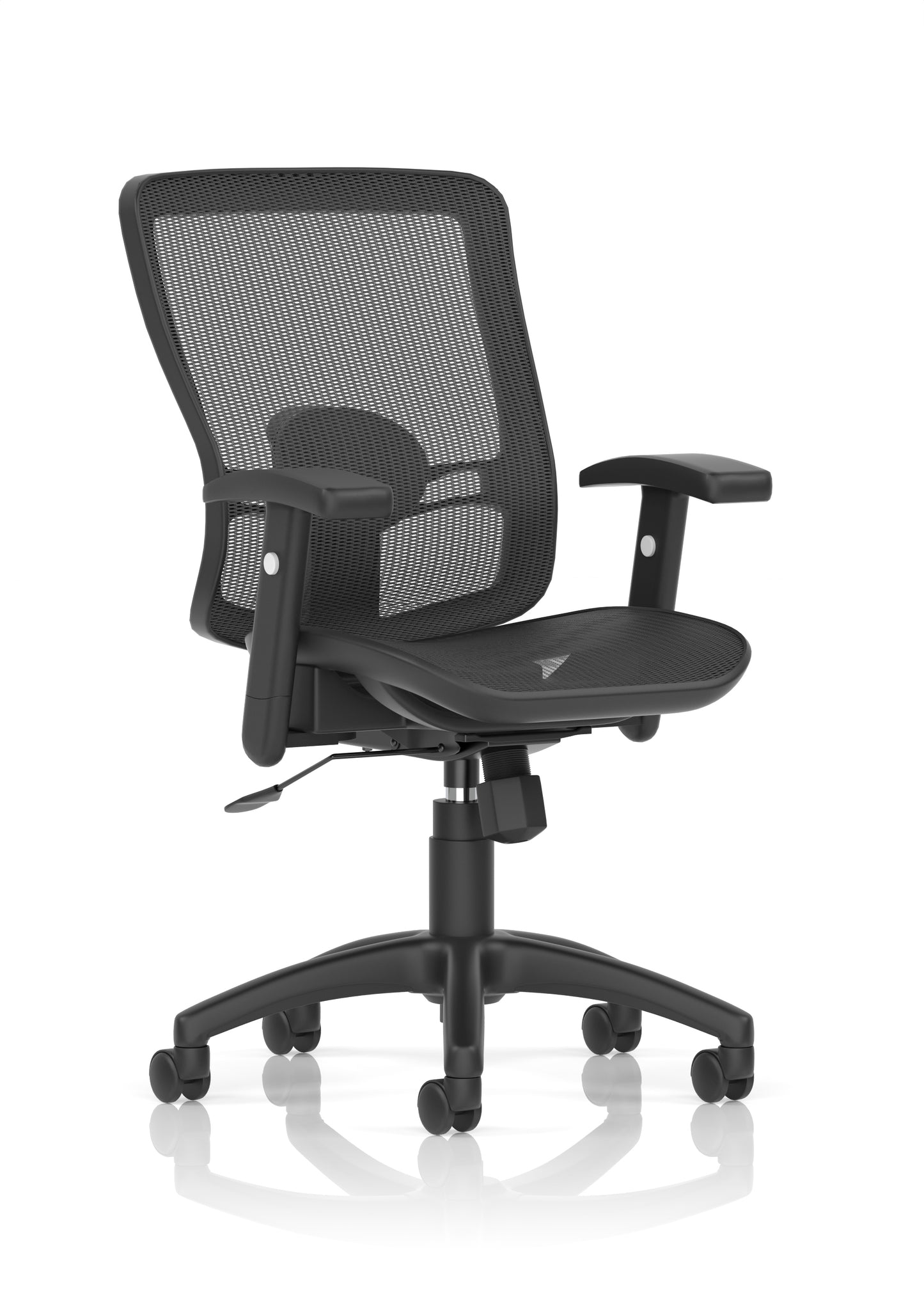 Palma Medium Mesh Back Task Operator Office Chair with Arms