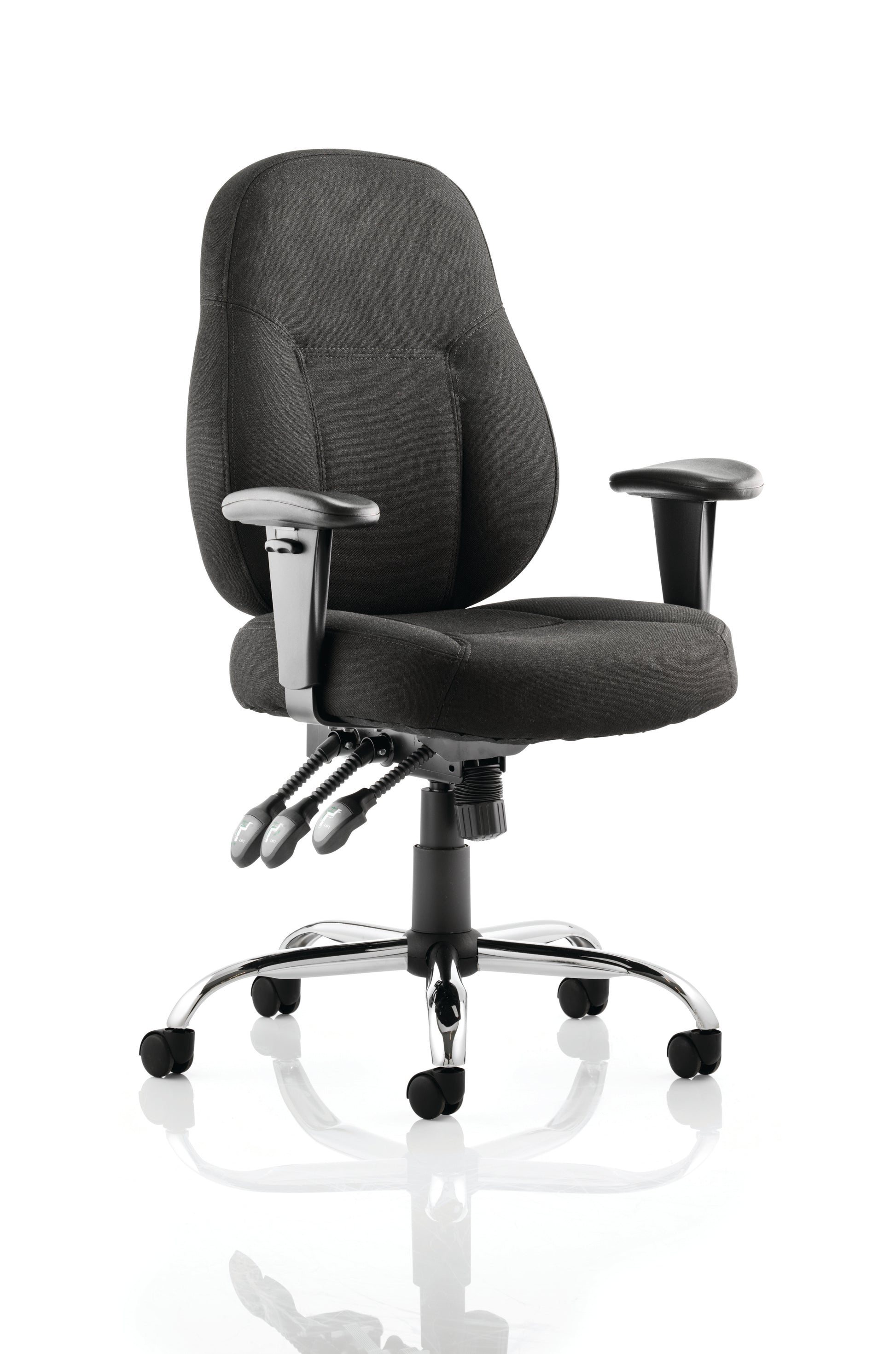 Storm High Back Task Operator Office Chair with Arms