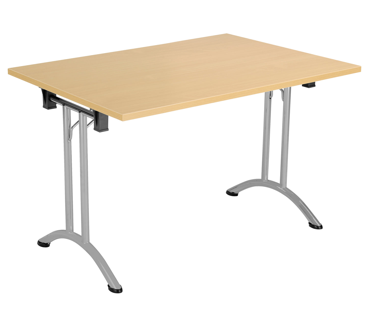 Aztec|Union|Folding Table (FSC)|Rectangular|1200x700|Silver/Nova Oak