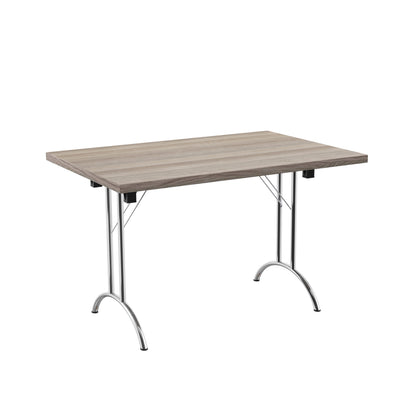 Aztec|Union|Folding Table (FSC)|Rectangular|1200x800|Silver/Grey Oak