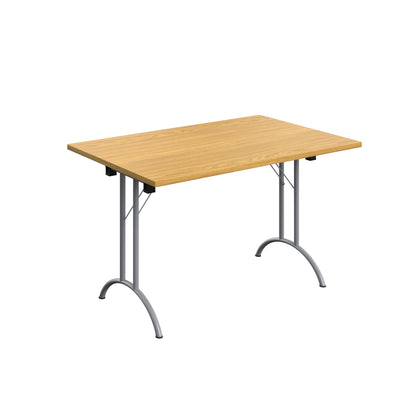 Aztec|Union|Folding Table (FSC)|Rectangular|1200x800|Silver/Nova Oak