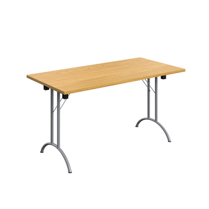 Aztec|Union|Folding Table (FSC)|Rectangular|1400x700|Silver/Nova Oak