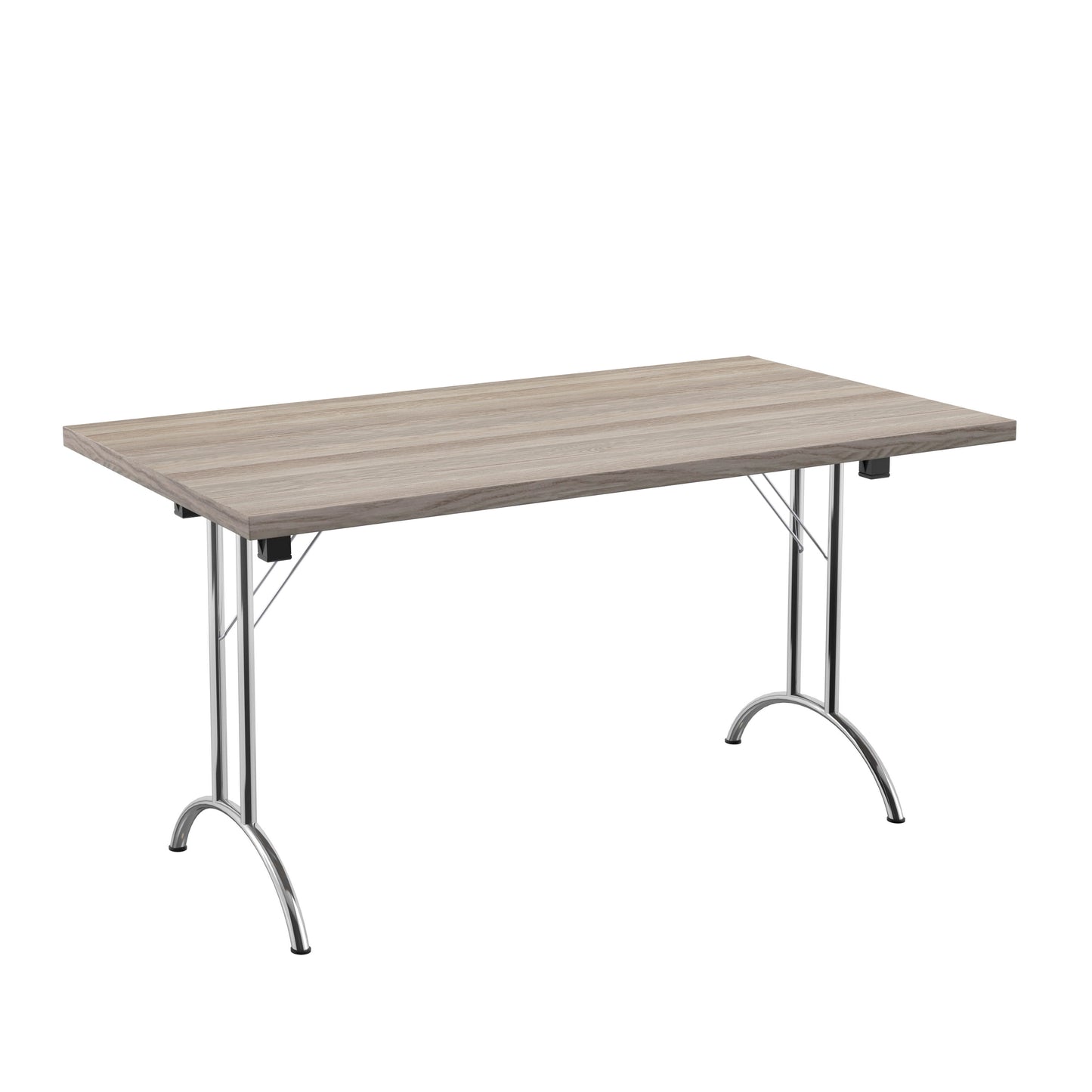 Aztec|Union|Folding Table (FSC)|Rectangular|1400x800|Silver/Grey Oak