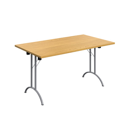 Aztec|Union|Folding Table (FSC)|Rectangular|1400x800|Silver/Nova Oak