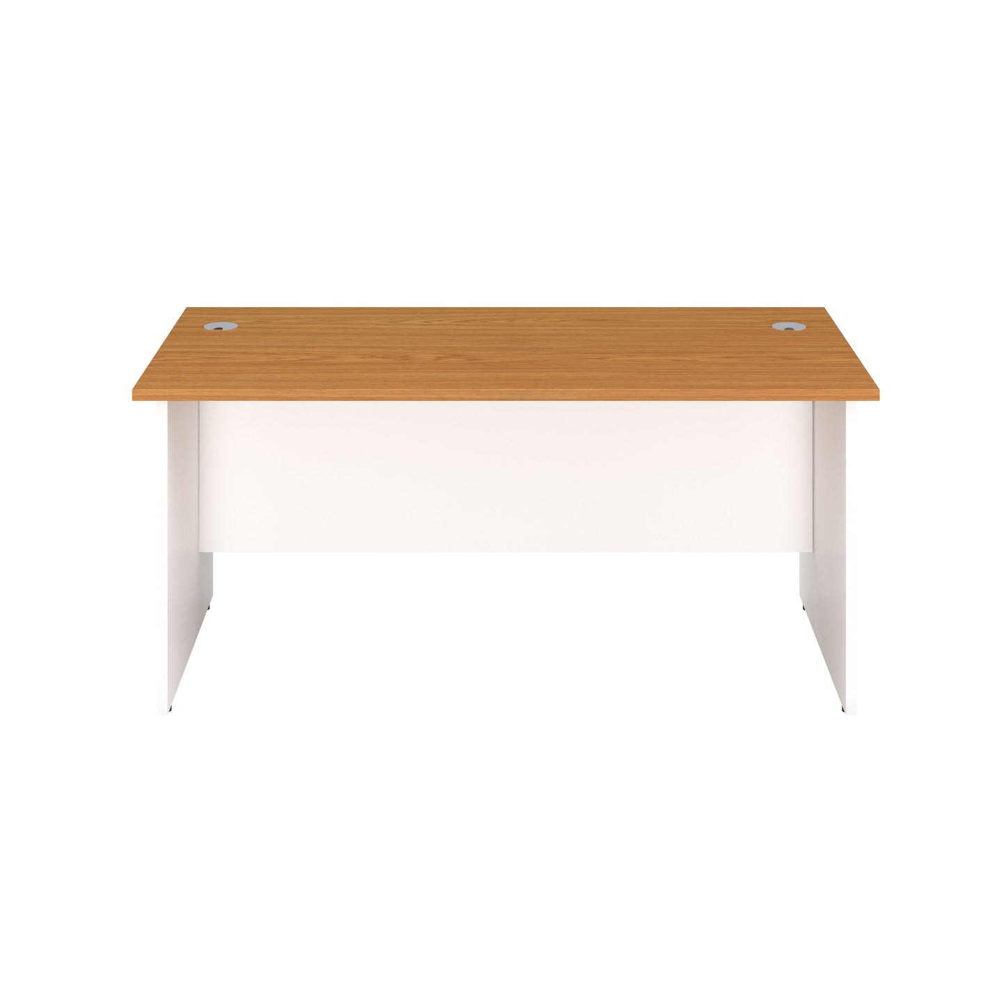 Panel Rectangular Desk: 600mm Deep