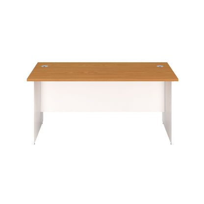 Panel Rectangular Desk: 600mm Deep