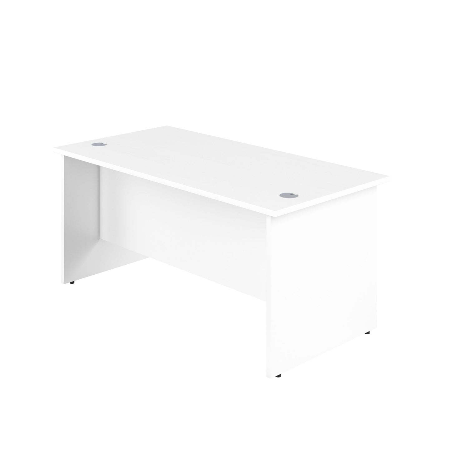 Panel Rectangular Desk: 600mm Deep