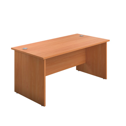 Aztec|Panel|Rectangular Desk|1400x800|Beech