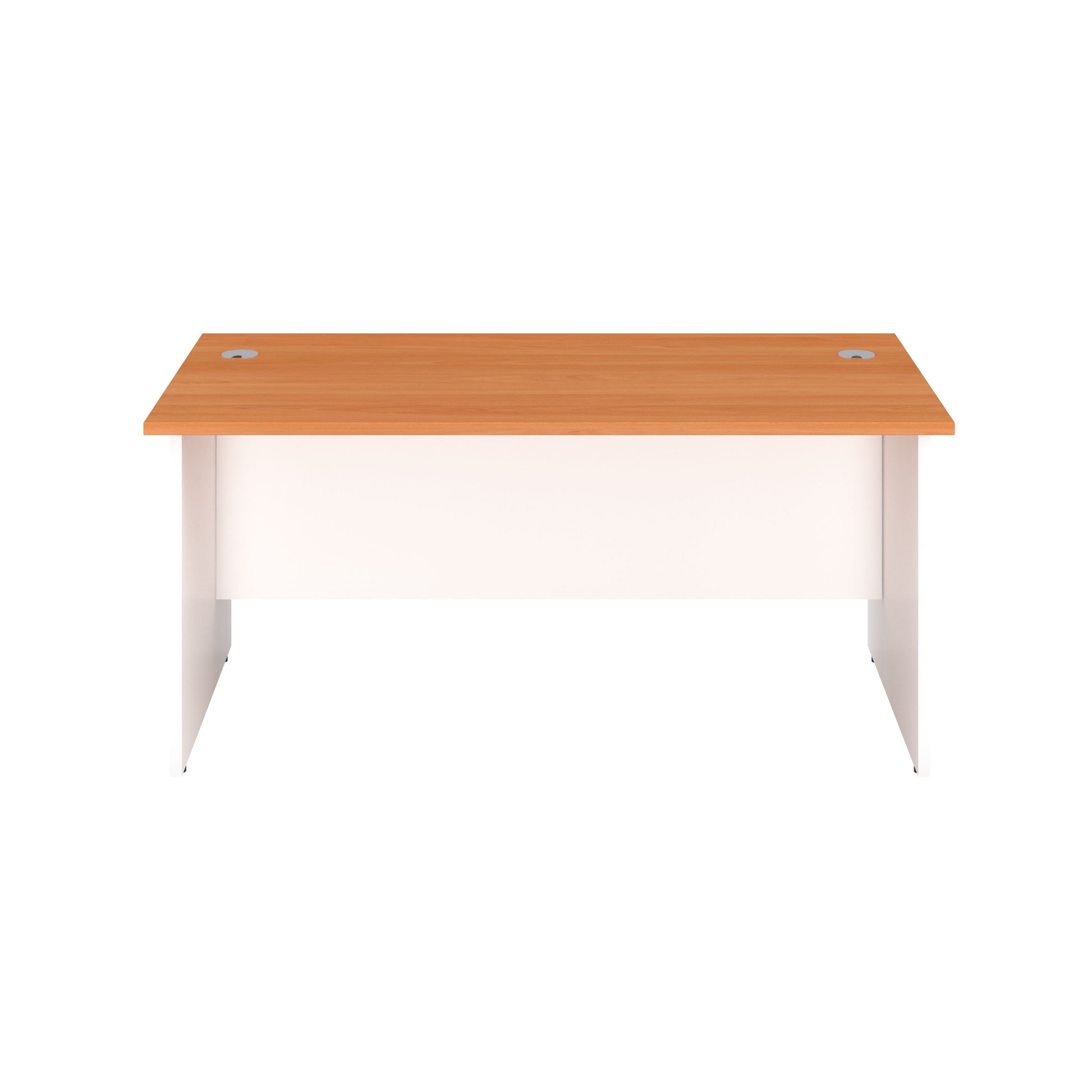 Panel Rectangular Desk: 800mm Deep