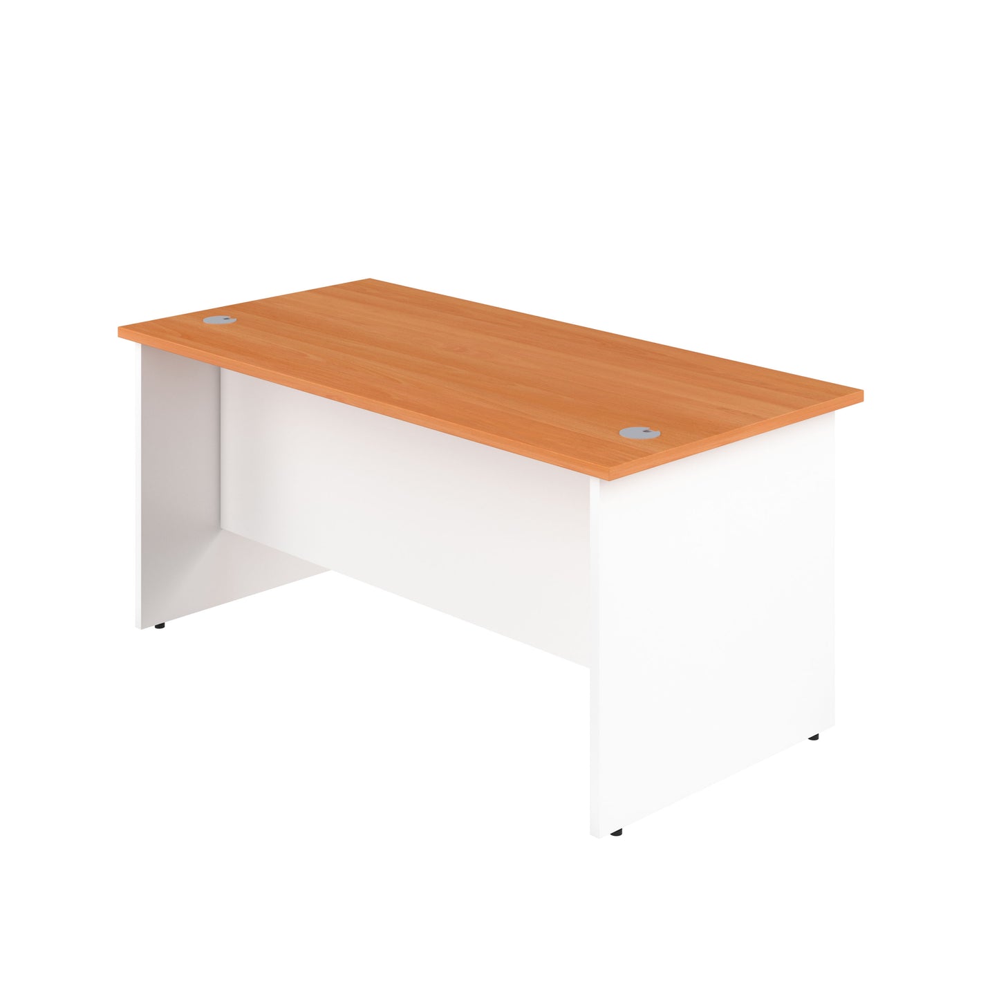 Panel Rectangular Desk: 800mm Deep