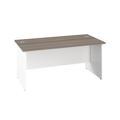 Aztec|Panel|Rectangular Desk|1400x800|Grey Oak-White