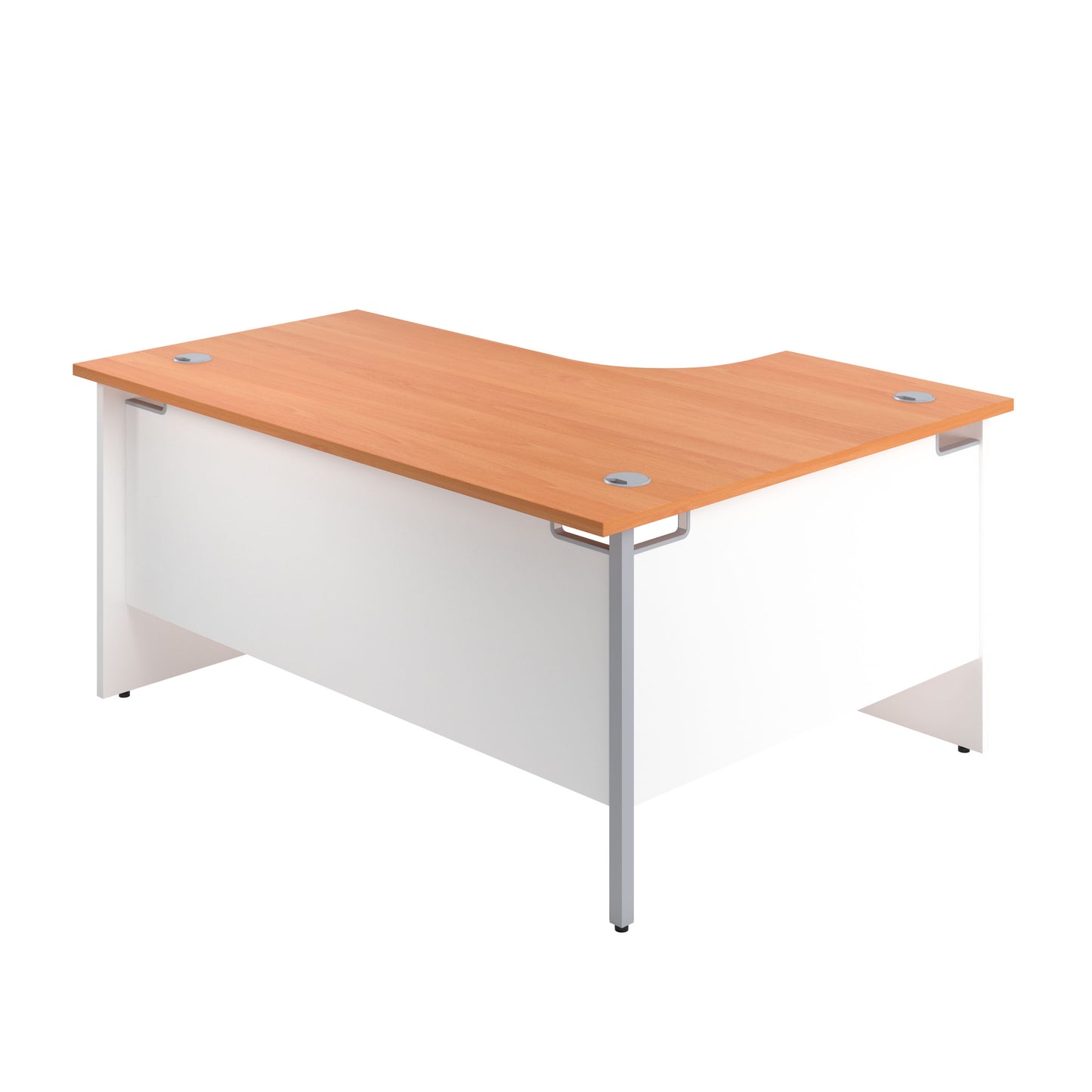 Panel Left Hand Radial Desk