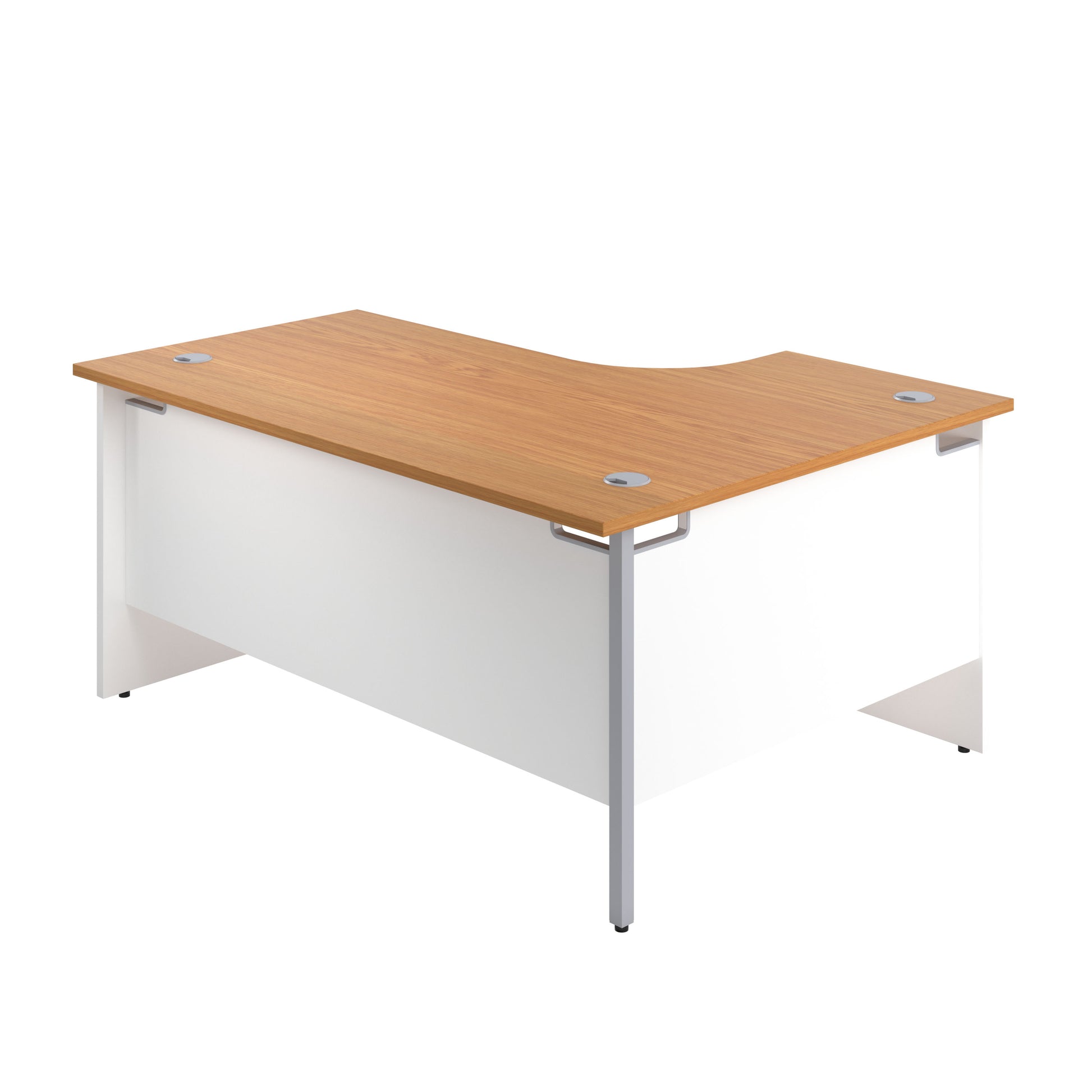 Panel Left Hand Radial Desk