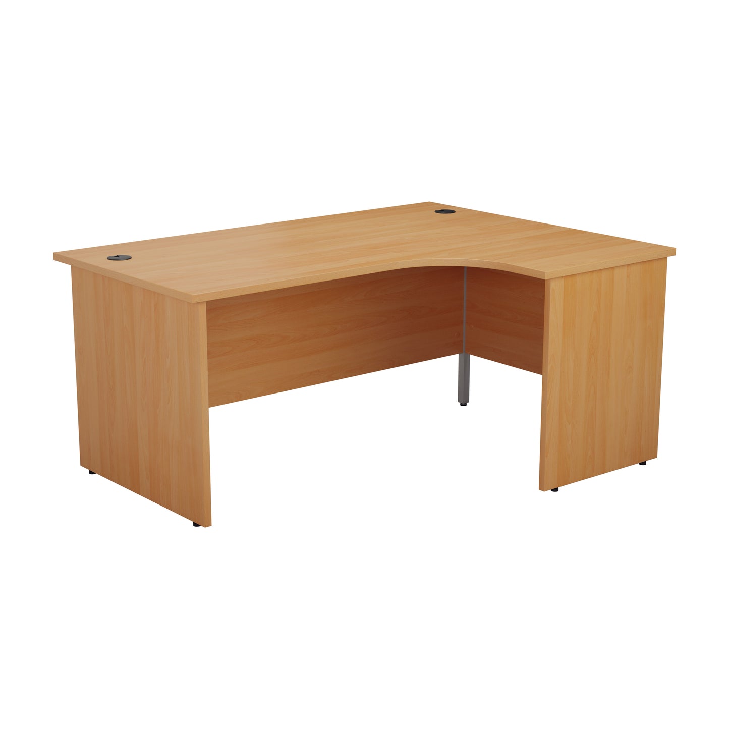 Aztec|Panel|Right Hand Radial Desk|1600x1200|Beech