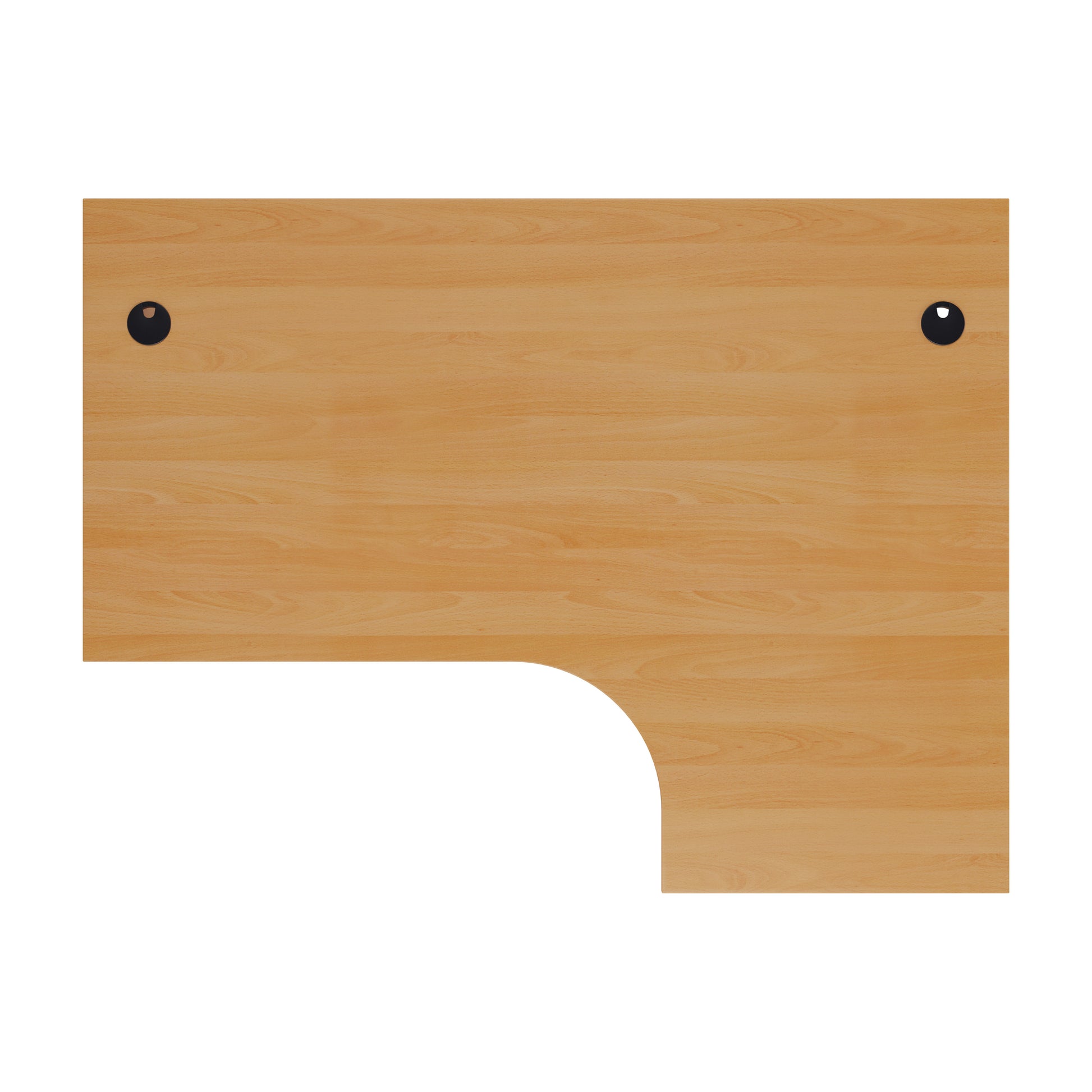 Panel Right Hand Radial Desk